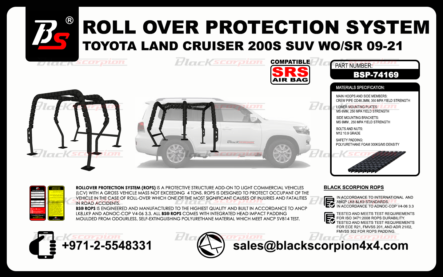 ROLLOVER PROTECTION SYSTEM